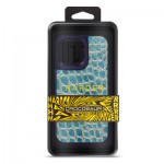 Огляд Чохол до мобільного телефона Harder Crocosaur Apple iPhone 15 Pro Max Blue (ARM76712): характеристики, відгуки, ціни.