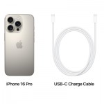 Огляд Мобільний телефон Apple iPhone 16 Pro 128GB Natural Titanium (MYNG3): характеристики, відгуки, ціни.