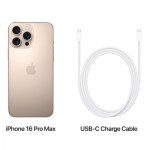 Огляд Мобільний телефон Apple iPhone 16 Pro Max 1TB Desert Titanium (MYX63): характеристики, відгуки, ціни.