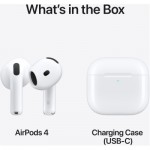 Огляд Навушники Apple AirPods 4 (MXP63ZE/A): характеристики, відгуки, ціни.