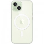 Огляд Чохол до мобільного телефона Apple iPhone 15 Clear Case with MagSafe (MXRK3ZM/A): характеристики, відгуки, ціни.