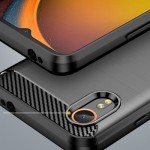 Огляд Чохол до мобільного телефона BeCover Carbon Series Samsung Galaxy Xcover7 Black (711892): характеристики, відгуки, ціни.