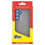 Огляд Чохол до мобільного телефона Dengos Matte Samsung Galaxy M35 5G Blue (DG-TPU-MATT-145): характеристики, відгуки, ціни.