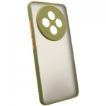 Огляд Чохол до мобільного телефона Dengos Matte Oppo Reno 12 F/FS (Green) (DG-TPU-MATT-148): характеристики, відгуки, ціни.