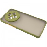 Огляд Чохол до мобільного телефона Dengos Matte Oppo Reno 12 F/FS (Green) (DG-TPU-MATT-148): характеристики, відгуки, ціни.