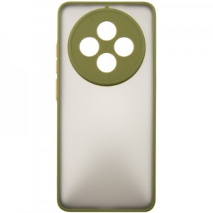 Чохол до мобільного телефона Dengos Matte Oppo Reno 12 F/FS (Green) (DG-TPU-MATT-148)