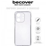 Огляд Чохол до мобільного телефона BeCover Infinix Smart 9 (X6532) Transparancy (712496): характеристики, відгуки, ціни.