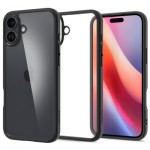 Огляд Чохол до мобільного телефона Spigen iPhone 16 Ultra Hybrid Matte Black (ACS08201): характеристики, відгуки, ціни.