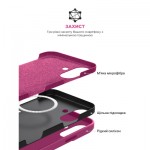 Огляд Чохол до мобільного телефона Armorstandart ICON2 MagSafe Apple iPhone 16 Fuchsia (ARM81314): характеристики, відгуки, ціни.