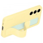 Огляд Чохол до мобільного телефона Samsung Standing Grip Case Samsung Galaxy S24 FE Yellow (EF-GS721CYEGWW): характеристики, відгуки, ціни.