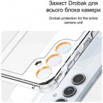 Огляд Чохол до мобільного телефона Drobak Acrylic Case with Airbag Samsung Galaxy S24 FE Camera cover (949427): характеристики, відгуки, ціни.