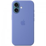 Огляд Чохол до мобільного телефона Apple iPhone 16 Silicone Case with MagSafe - Periwinkle,Model A3313 (MDGQ4ZM/A): характеристики, відгуки, ціни.