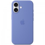 Огляд Чохол до мобільного телефона Apple iPhone 16 Silicone Case with MagSafe - Periwinkle,Model A3313 (MDGQ4ZM/A): характеристики, відгуки, ціни.