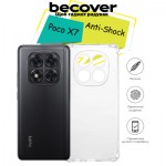 Огляд Чохол до мобільного телефона BeCover Anti-Shock Poco X7 Clear (713151): характеристики, відгуки, ціни.