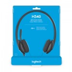 Огляд Навушники Logitech H340 USB HEADSET (981-000475): характеристики, відгуки, ціни.