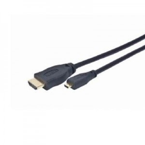 Огляд Кабель мультимедійний HDMI A to HDMI D (micro), 1.8m Cablexpert (CC-HDMID-6): характеристики, відгуки, ціни.