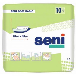 Пелюшки для малюків Seni Soft Basic 40х60 см 10 шт (5900516692445)