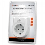 Огляд Зарядний пристрій REAL-EL 2*USB 10W (CS-25): характеристики, відгуки, ціни.