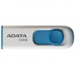 Огляд USB флеш накопичувач ADATA 32GB C008 White USB 2.0 (AC008-32G-RWE): характеристики, відгуки, ціни.