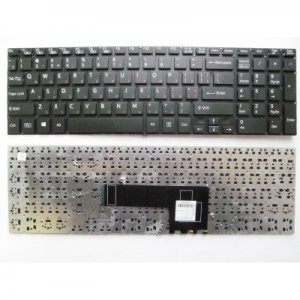 Клавіатура ноутбука Sony SVF15 (Fit 15 Series) черная без рамки UA (A43797)