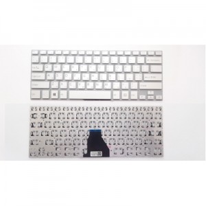 Огляд Клавіатура ноутбука Sony SVF14E (Fit 14E Series) серебро без рамки UA (A43794): характеристики, відгуки, ціни.