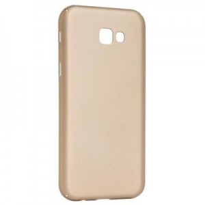 Чохол до мобільного телефона Digi для SAMSUNG A7 (2017)/A720 - Soft touch PC (Gold) (6330590)
