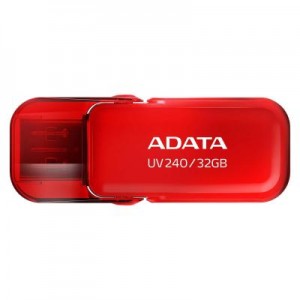 Огляд USB флеш накопичувач ADATA 32GB UV240 Red USB 2.0 (AUV240-32G-RRD): характеристики, відгуки, ціни.