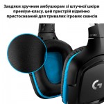 Огляд Навушники Logitech G432 7.1 Surround Sound Wired Gaming Headset (981-000770): характеристики, відгуки, ціни.