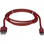 Огляд Дата кабель USB 2.0 AM to Type-C 1.0m USB09-03T PRO red Defender (87813): характеристики, відгуки, ціни.