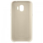 Огляд Чохол до мобільного телефона Samsung J2 (2018)/EF-PJ250CFEGRU - Dual Layer Cover (Gold) (EF-PJ250CFEGRU): характеристики, відгуки, ціни.