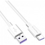 Огляд Дата кабель USB 2.0 AM to Type-C 1.0m 5A white ColorWay (CW-CBUC019-WH): характеристики, відгуки, ціни.