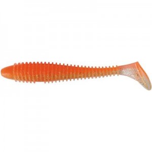 Огляд Силікон рибальський Keitech Swing Impact FAT 4.3" (6 шт/упак) ц:ea#06 orange flash (1551.08.85): характеристики, відгуки, ціни.