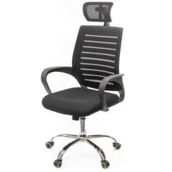 Офісне крісло Аклас Фіджі NEW CH TILT Чорне (20785)