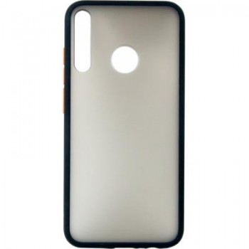 Чохол до мобільного телефона Dengos Matt Huawei P40 Lite E, black (DG-TPU-MATT-45) (DG-TPU-MATT-45)
