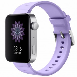 Огляд Ремінець для смарт-годин BeCover Silicone для Xiaomi Mi Watch Light Purple (704515): характеристики, відгуки, ціни.