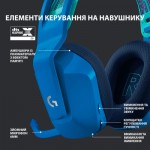 Огляд Навушники Logitech G733 Lightspeed Wireless RGB Gaming Headset Blue (981-000943): характеристики, відгуки, ціни.