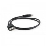 Огляд Дата кабель USB 2.0 AM/AF 0.75m Cablexpert (CC-USB2-AMAF-75CM/300-BK): характеристики, відгуки, ціни.