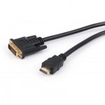 Огляд Кабель мультимедійний HDMI to DVI 24+1 5.0m Vinga (VCPHDMIDVI5): характеристики, відгуки, ціни.