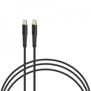 Дата кабель USB Type-C to Type-C 18W 1,2m CBFLEXTT1 Intaleo (1283126501296)