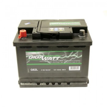 Акумулятор автомобільний GigaWatt 60А (0185756027)