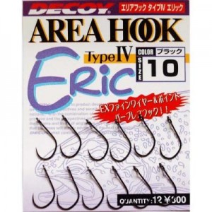 Огляд Гачок Decoy Area Hook IV Eric 10 (12 шт/уп) (1562.01.61): характеристики, відгуки, ціни.