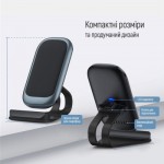 Огляд Зарядний пристрій ColorWay Wireless Stand 10W Blue (CW-CHW30Q-BL): характеристики, відгуки, ціни.