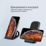 Огляд Зарядний пристрій ColorWay Wireless Stand 10W Blue (CW-CHW30Q-BL): характеристики, відгуки, ціни.