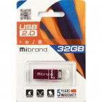 Огляд USB флеш накопичувач Mibrand 32GB Сhameleon Pink USB 2.0 (MI2.0/CH32U6P): характеристики, відгуки, ціни.