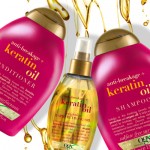 Огляд Шампунь OGX Keratin Oil проти ламкості з кератиновою олією 385 мл (0022796977519): характеристики, відгуки, ціни.
