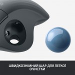 Огляд Мишка Logitech Ergo M575 Wireless Trackball Graphite (910-005872): характеристики, відгуки, ціни.