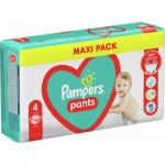 Огляд Підгузки Pampers трусики Pampers Pants Розмір 4 (9-15 кг) 48 шт. (8006540068755): характеристики, відгуки, ціни.