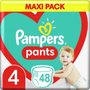 Огляд Підгузки Pampers трусики Pampers Pants Розмір 4 (9-15 кг) 48 шт. (8006540068755): характеристики, відгуки, ціни.