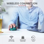 Огляд Мишка Trust Ozaa Rechargeable Wireless Blue (24034): характеристики, відгуки, ціни.