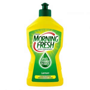 Огляд Засіб для ручного миття посуду Morning Fresh Lemon 450 мл (5900998022655/5000101509612): характеристики, відгуки, ціни.